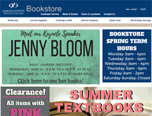 Tablet Screenshot of dctcbookstore.com